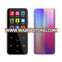 2019 new designed 8gb flash touch screen  mp4 player